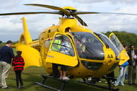 G-NWAA @ EGCB - North West Air Ambulance at the Barton Fly-in and Open Day - by Chris Hall
