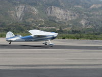 N95U @ SZP - 1951 Cessna 195A BUSINESSLINER, Jacobs R755A-2  275 Hp, landing Rwy 22 - by Doug Robertson