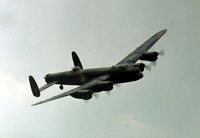 PA474 @ BQH - The Battle of Britain Memorial Flight Lancaster at the 1977 Biggin Hill Air Fair. - by Peter Nicholson