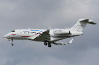 LX-VPG @ EGCC - Bombardier BD-100-1A10 Challenger 300 - by Chris Hall
