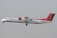 HB-JQA @ LOWW - FlyBaboo DHC 8-400 - by Andy Graf-VAP