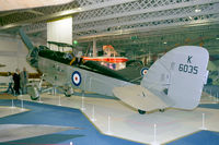 K6035 @ HENDON - Preserved in the RAF Museum Hendon. - by Joop de Groot