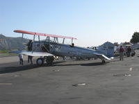 N5339 @ SZP - 1928 Boeing B 40C Airliner, original P&W 420 Hp Wasp replaced by 600 Hp Wasp derated to 525 Hp with CS prop for safe short field ops, America's oldest flying airliner/mailplane. - by Doug Robertson