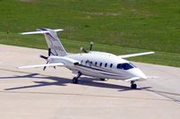 N145SL @ CID - Taxiing to Landmark FBO. - by Glenn E. Chatfield