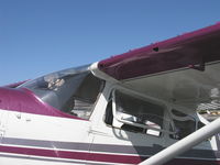 N46686 @ SZP - 1974 Cessna 180J SKYWAGON, Continental O-470-S 230 Hp, wing Micro vortex generators - by Doug Robertson