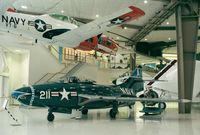 128109 - Grumman F9F-6 Cougar at the Museum of Naval Aviation, Pensacola FL - by Ingo Warnecke