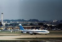 4X-ATB @ LHR - Boeing 707-458 of El Al at Heathrow in the Spring of 1974. - by Peter Nicholson