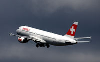 HB-IJX @ EDDT - A320-214 (cn. 2158, ex TC-JLF) is leaving TXL with destination Zurich - by Holger Zengler