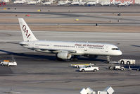 N639AX @ LAS - Omni Air International N639AX pushing back from the gate. - by Dean Heald