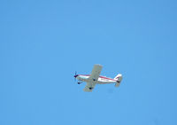 N4019R @ S50 - telephoto at 1500 feet over the field - by Wolf Kotenberg