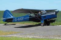 G-AIGF - Visiting aircraft at Little Snoring Fly-In - by keith sowter