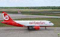 D-ABGL @ EDDT - Air Berlin Airbus A319-112 gets a thumb up by the pusher - by Holger Zengler