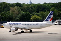 F-GHQK @ EDDT - This Airbus of Air France is ready for take off to Paris - by Holger Zengler