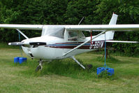 G-BSYW @ EGSP - Cessna 150M at Sibson - by Terry Fletcher