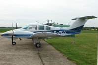 G-GCCL @ EGSF - Beech Duchess at Conington - by Terry Fletcher