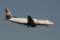D-ABXP @ EBBR - flight LH4570 is descending to rwy 02 - by Daniel Vanderauwera