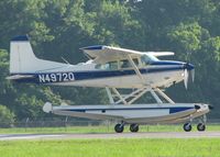 N4972Q @ DTN - Starting to roll for take off on 14 at the Shreveport Downtown airport. - by paulp