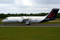 OO-DWK @ EGCC - Brussels Airlines - by Chris Hall