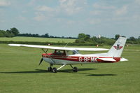 G-BFMK @ EGTH - 1. G-BFMK Cessna Aerobat visiting Shuttleworth (Old Warden) Aerodrome. - by Eric.Fishwick