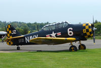 G-TSIX @ EGBM - 1948 Harvard AT-6C , ex88-9725 , at Tatenhill - by Terry Fletcher