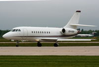 CS-DLB @ EGCC - Netjets Europe, Dassault Falcon 2000EX - by Chris Hall