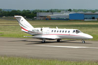 N27UB @ EGBJ - Based Cessna 525B at Gloucestershire Airport - by Terry Fletcher