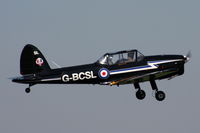G-BCSL @ EGCV - CHIPMUNK FLYERS LTD, Previous ID: WG474, Looking great in it's new colour scheme - by Chris Hall