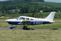 G-BOKX @ EGKA - Piper Pa-28-161 at Shoreham - by Terry Fletcher