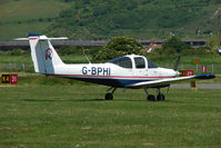 G-BPHI @ EGKA - Piper Tomahawk at Shoreham Airport - by Terry Fletcher
