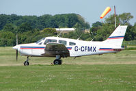 G-CFMX @ EGKA - Piper PA-28-161 at Shoreham Airport - by Terry Fletcher