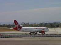 N638VA @ LAX - Turning onto Runway 24L - by Helicopterfriend