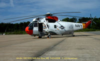 151550 @ NHK - One of 3 remaining Sea Kings in USN at Pax River - by J.G. Handelman