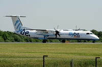 G-JECH @ EGCC - flybe - by Chris Hall