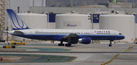 N598UA @ KLAX - Taxi to gate - by Todd Royer