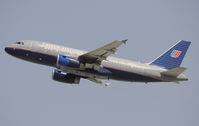 N836UA @ KLAX - Departing LAX on 25R - by Todd Royer