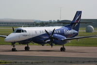 G-MAJE @ EGNR - Eastern Airways - by Chris Hall