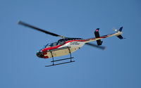 N271AE @ KCPS - Air Evac LongRanger III overflight. - by TorchBCT