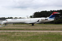 N751EV @ ORF - Delta Connection (Atlantic Southeast Airlines) N751EV (FLT ASQ5215) starting takeoff roll on RWY 5 enroute to Hartsfield-Jackson Atlanta Int'l (KATL). - by Dean Heald