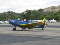 N641BP @ SZP - Fairchild M-62A CORNELL as PT-19A, Fairchild Ranger 6-440C-5 200 Hp, taxi - by Doug Robertson