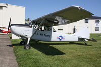 N305EF @ KOWB - Cessna L-19E