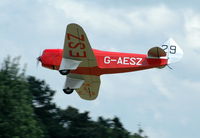 G-AESZ @ EGTH - 44. G-AESZ at Shuttleworth Summer Air Display - by Eric.Fishwick
