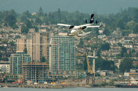 C-GJAW @ CYHC - landing at Coal Harbour,Vancouver BC - by metricbolt