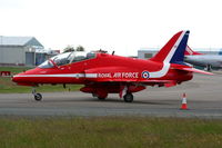 XX227 @ EGNH - Red Arrow at Blackpool Airport - by Chris Hall
