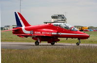 XX266 @ EGNH - Red Arrow at Blackpool Airport - by Chris Hall