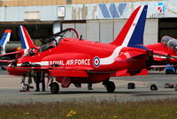 XX233 @ EGNH - Red Arrow at Blackpool Airport - by Chris Hall