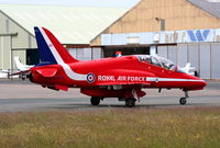 XX266 @ EGNH - Red Arrow at Blackpool Airport - by Chris Hall