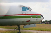 G-BEJD @ EGNH - ex Emerald Airways - by Chris Hall