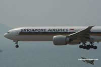 9V-SWJ @ VHHH - Singapore Airlines - by Michel Teiten ( www.mablehome.com )