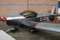 G-CCAK @ EGPT - Zenair 601HD at Perth Airport in Scotland - by Terry Fletcher