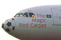 PT-MVL @ SBGR - Airbus A 330 to Brazilian Soccer Team - by Paulo Alvarenga